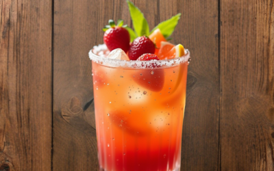 Indien (Orangina, sirop de fraise)