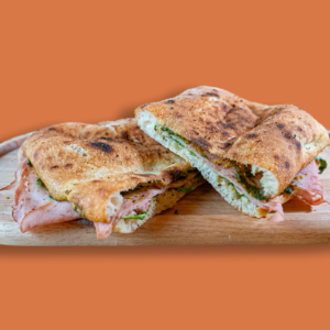 Panuozzo mortadella pistacchio